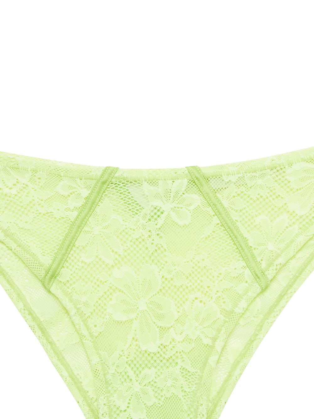 Fleur Du Mal Le Stretch kanten slip - Groen