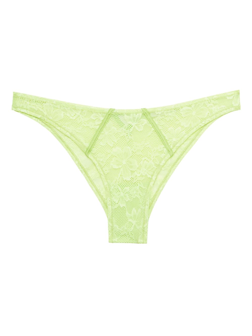 Fleur Du Mal Le Stretch lace briefs - Green