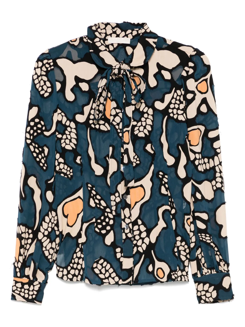 Ulla Johnson Hera Celestine blouse Blauw
