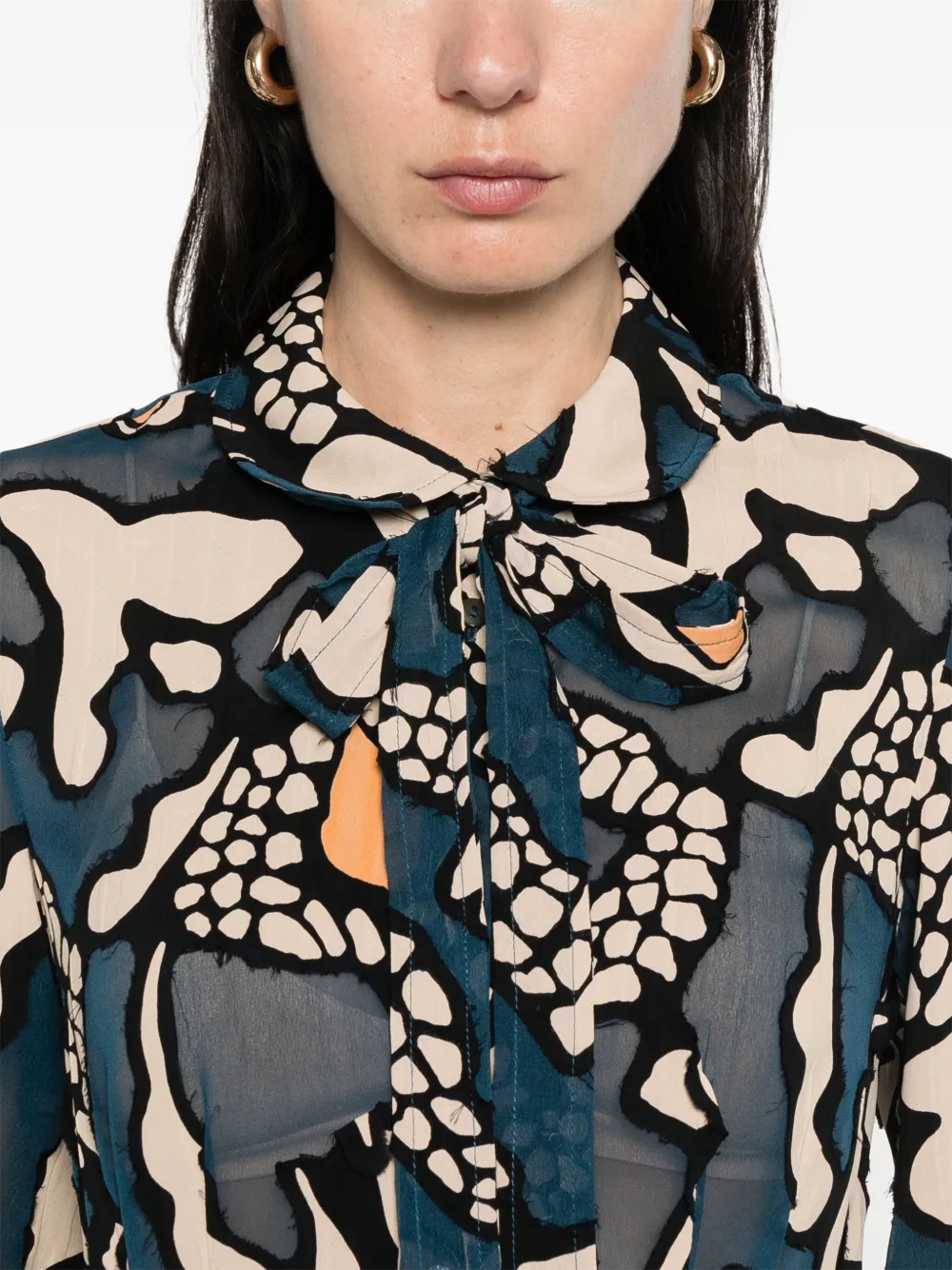 Ulla Johnson Hera Celestine blouse Blauw