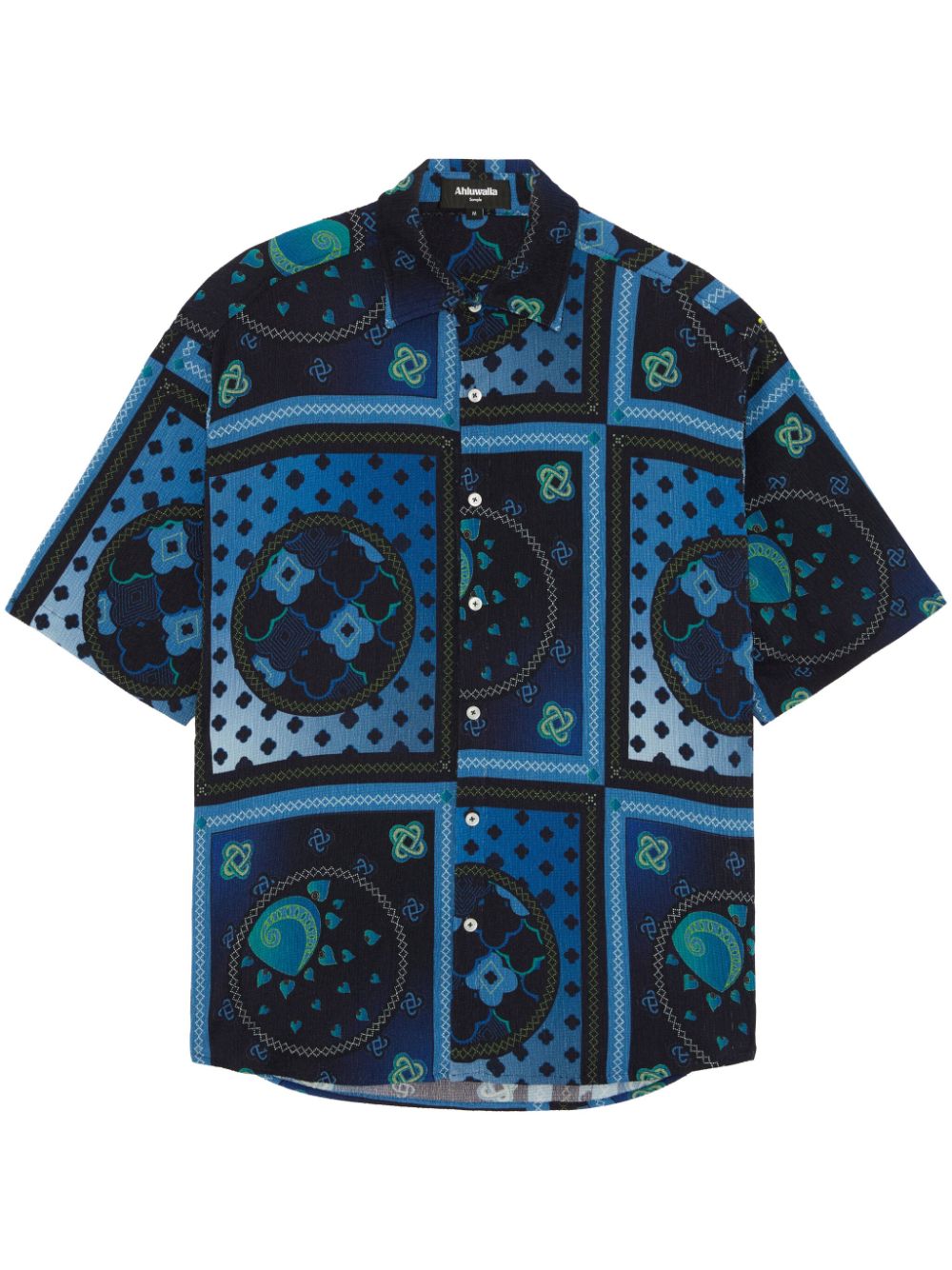 Ahluwalia Odedina shirt - Blue