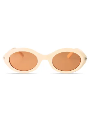 TOM FORD Eyewear オーバルフレーム サングラス | ニュートラル