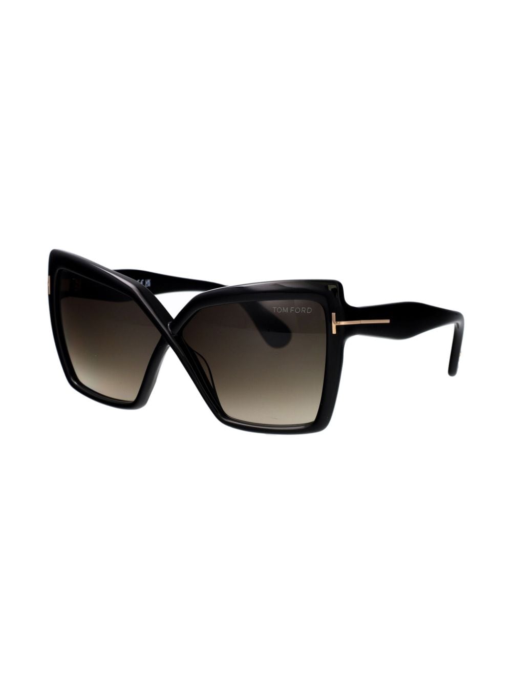 TOM FORD Eyewear oversized-frame sunglasses - Bruin