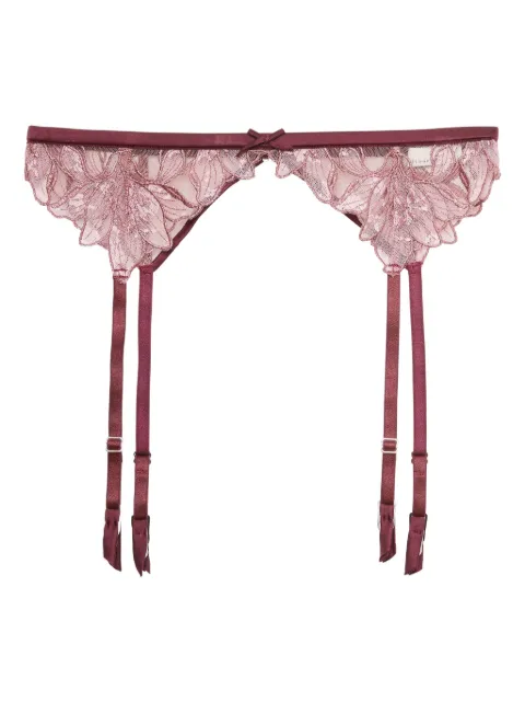 Fleur Du Mal lace-embroidered garter 