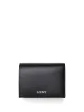 LOEWE leather tri-fold wallet - Black