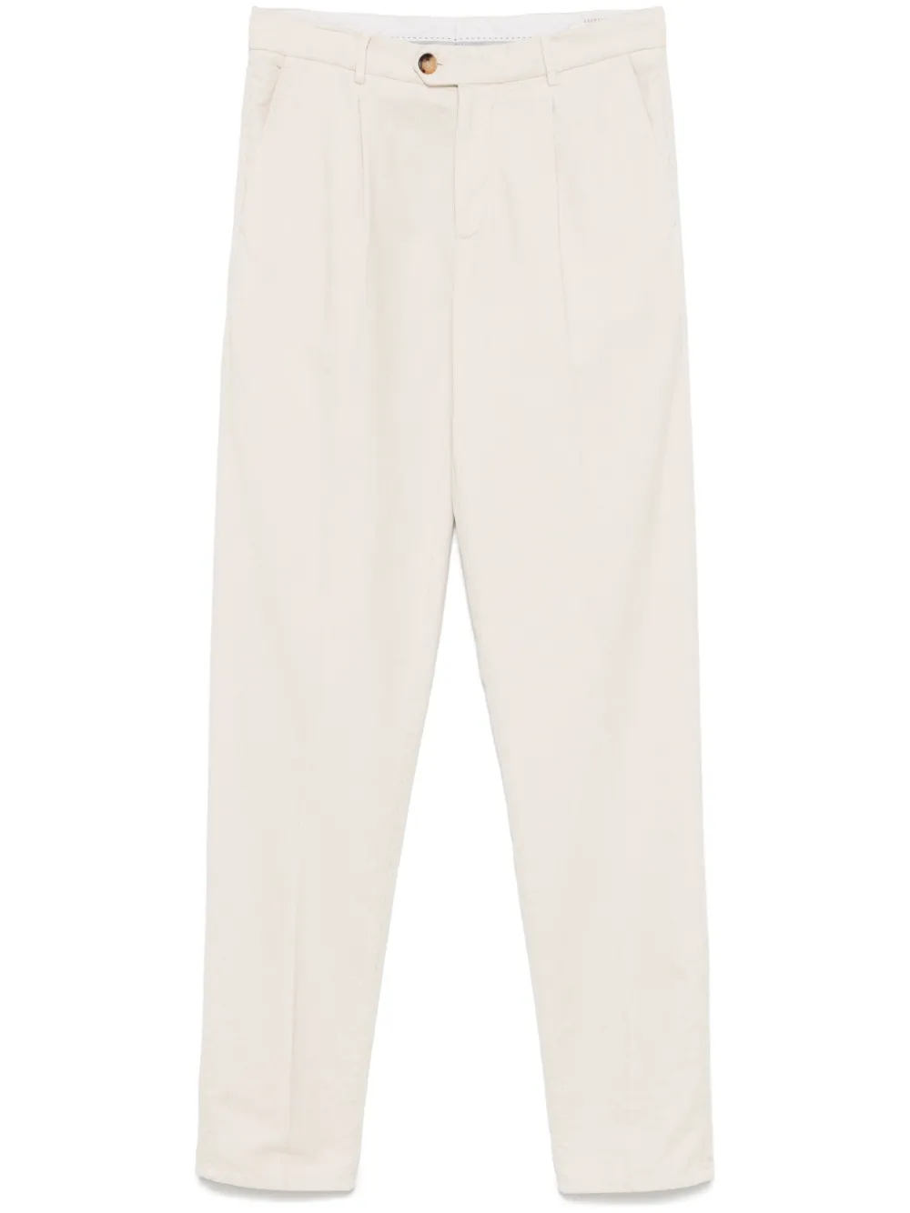 Brunello Cucinelli corduroy trousers | White | Image 1