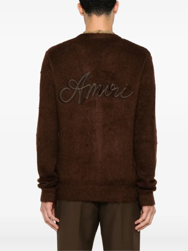 AMIRI MA Swirl カーディガン | ブラウン | FARFETCH JP