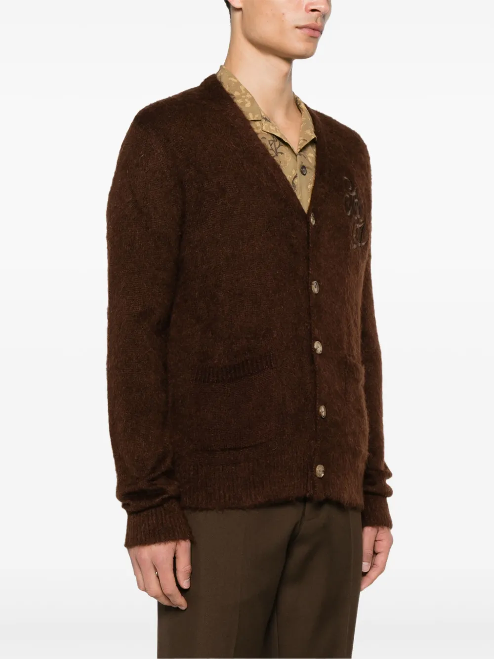 AMIRI MA Swirl vest Bruin