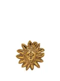 CHANEL Pre-Owned 20th Century Gold Plated Lion Pin costume brooch