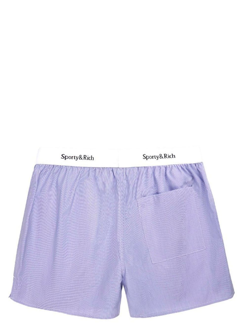 Sporty & Rich striped boxer shorts - Blauw