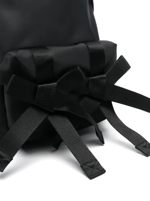 Simone Rocha bow-detail backpack BAG179TB0761 - 3
