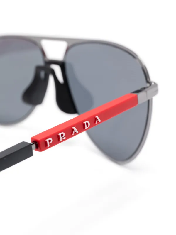Prada Eyewear 51X サングラス | グレー | FARFETCH JP