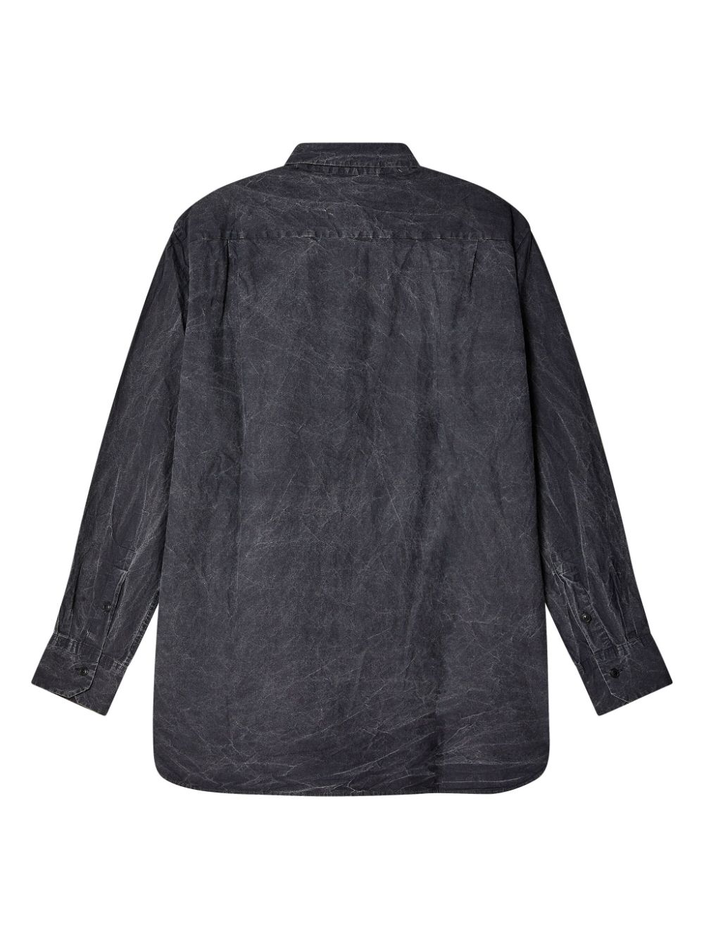 Casey Casey Big Raccourcie shirt - Zwart