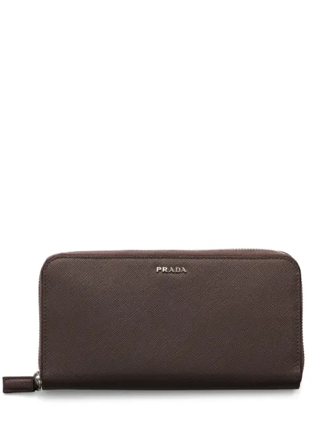 Prada leather wallet