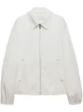 Prada cotton bomber jacket - White