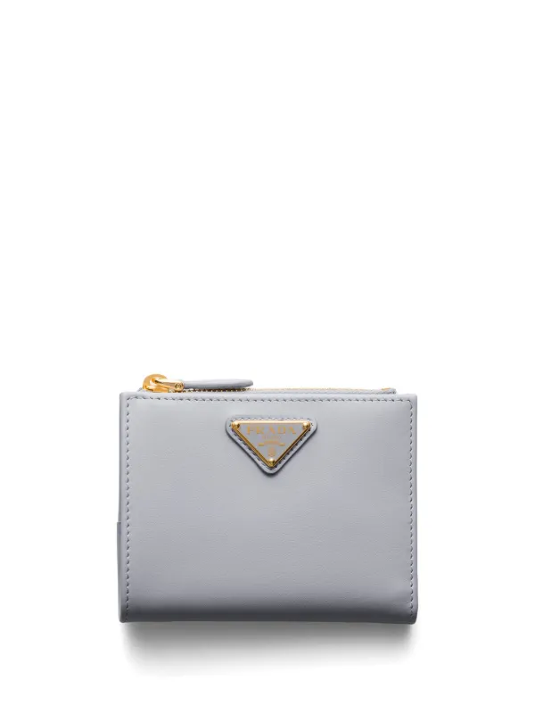 Prada Portafoglio Piccolo Grigio FARFETCH IT