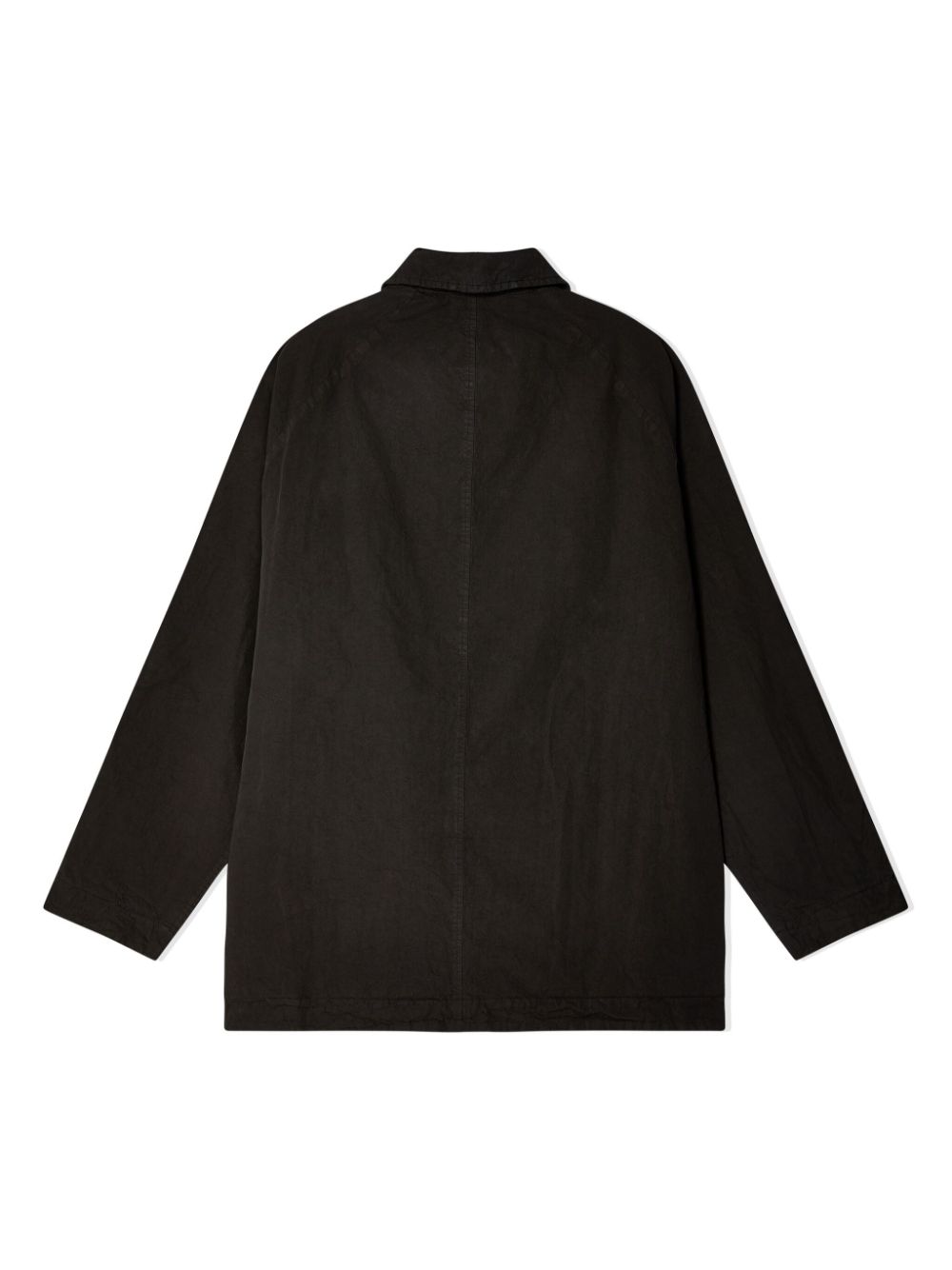 Casey Casey cotton shirt jacket - Zwart