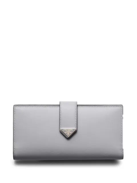 Prada large leather wallet