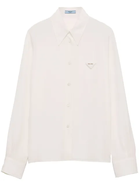 Prada crêpe de chine shirt