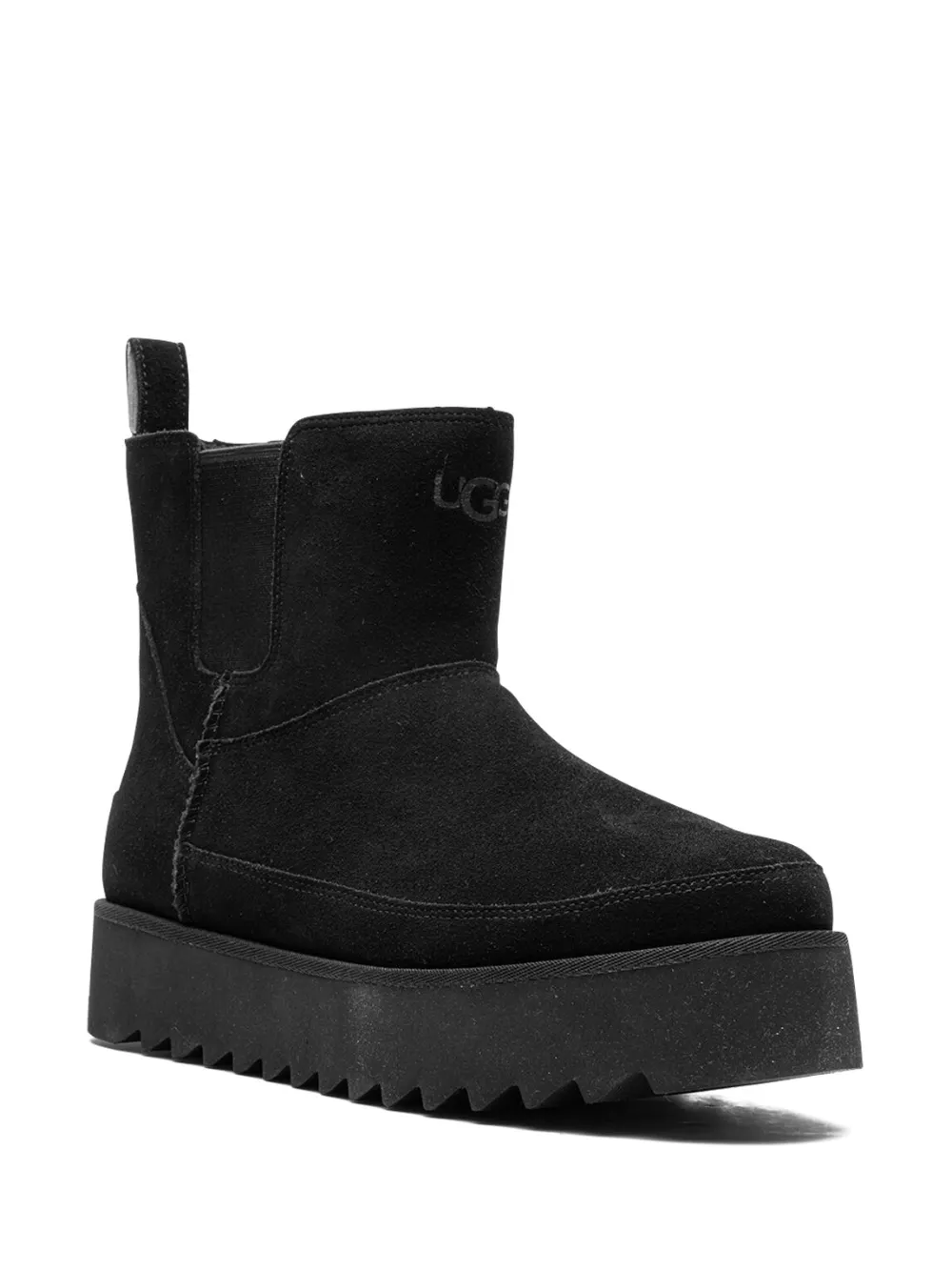 UGG botas Chelsea Platform Mini Black Suede | Botines | Image 2