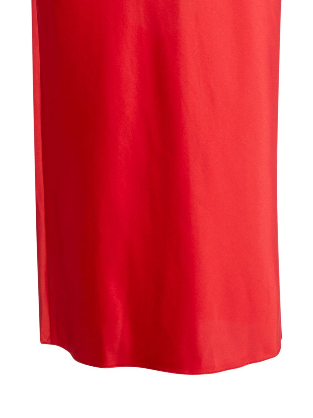 Fleur Du Mal Satijnen maxi-rok - Rood