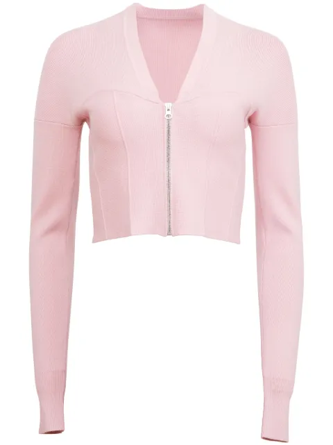 Fleur Du Mal cardigan bustier en maille
