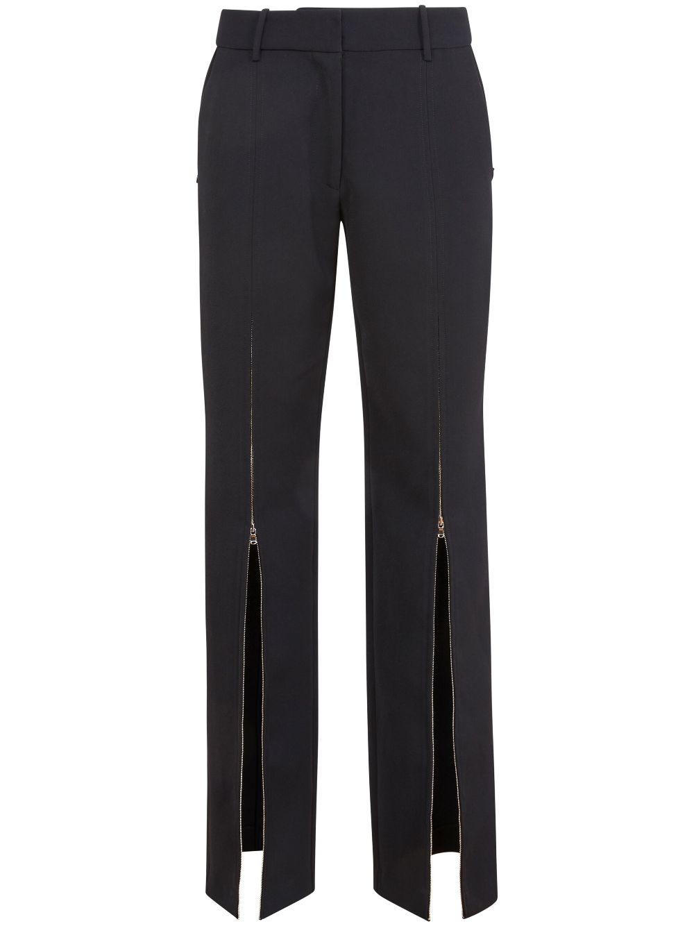 Fleur Du Mal zip-up split trousers - Black