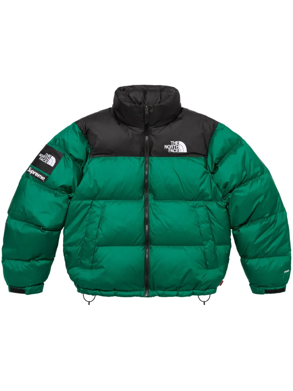 Supreme x The North Face Nuptse Puffer Jacket Green FARFETCH TR