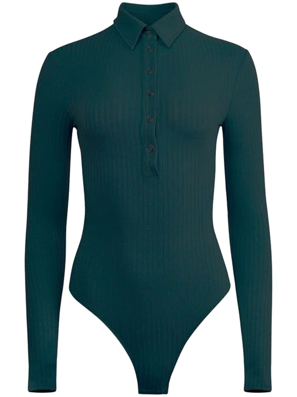 Fleur Du Mal ribbed-knit bodysuit - Green