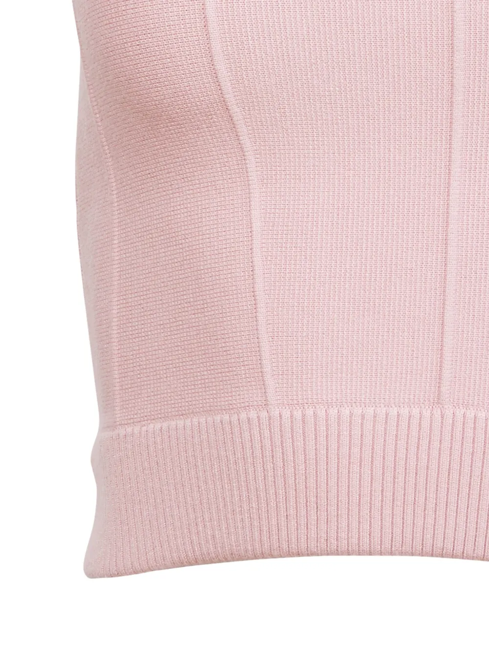 Fleur Du Mal Ribgebreide tanktop Roze