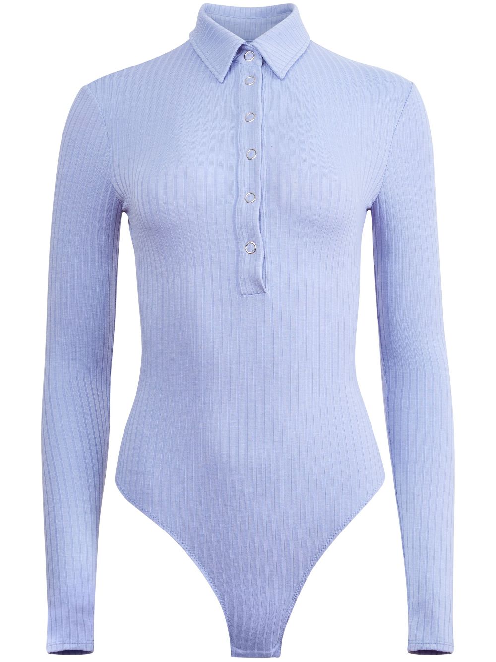 Fleur Du Mal ribbed-knit bodysuit - Blue