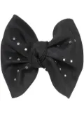 Jennifer Behr Leonor bow clip - Black