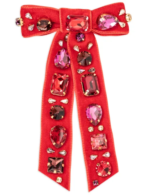 Barrette Lucia à nœud - Jennifer Behr - Modalova