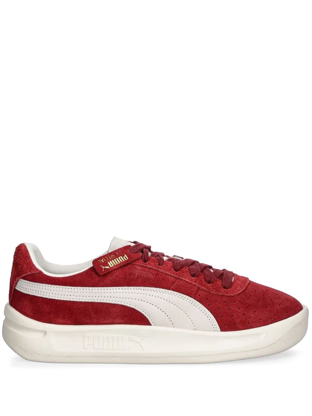 Puma red suede trainers online