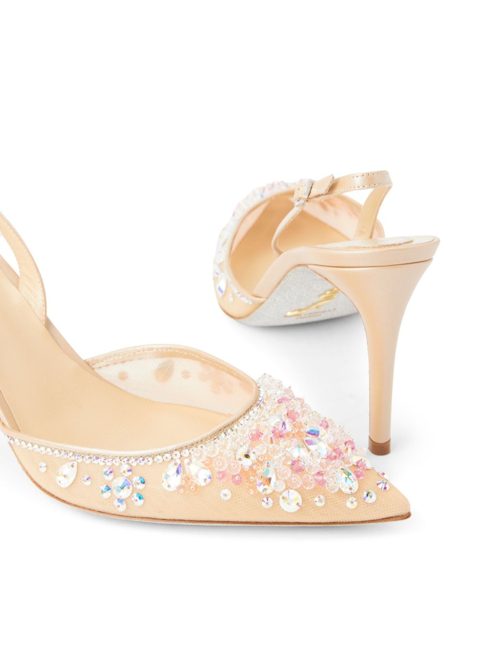 René Caovilla Cinderella pumps Pink