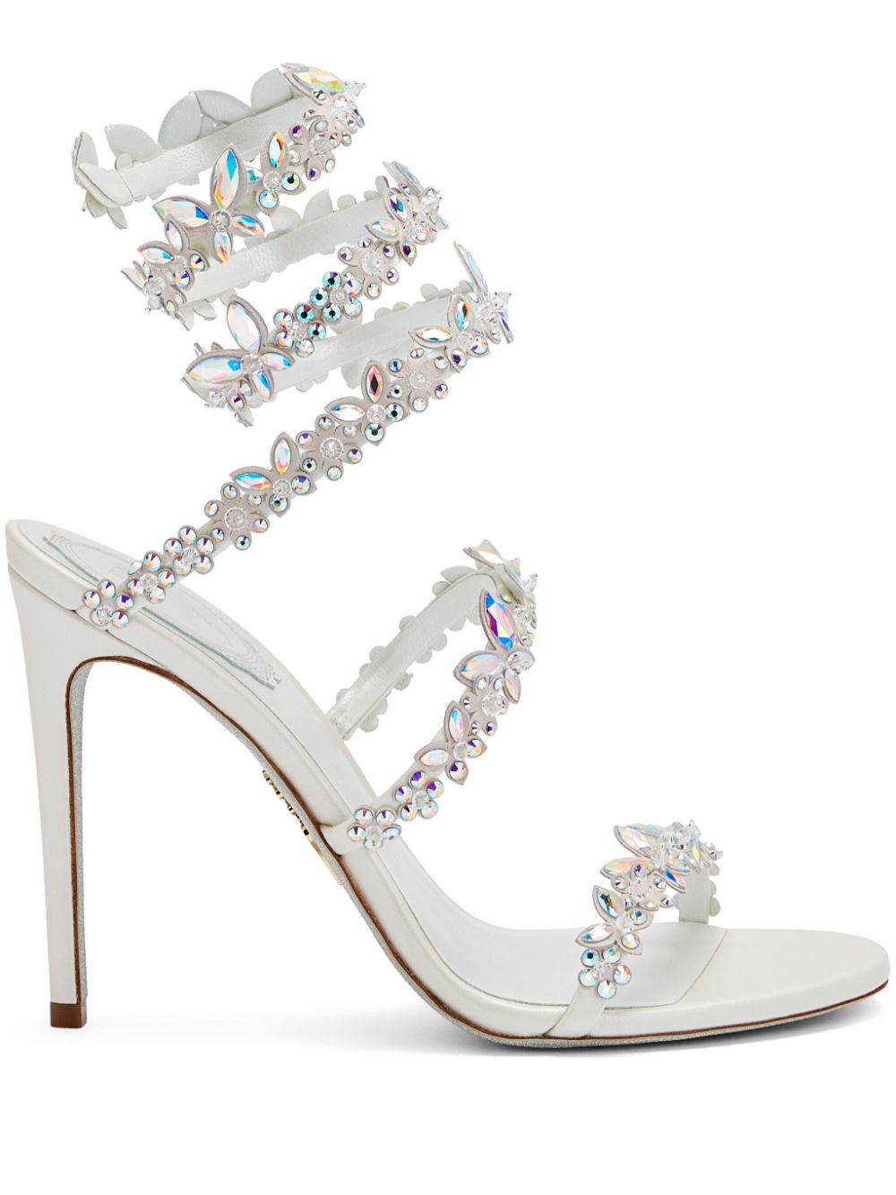 René Caovilla 105mm Cleo sandals