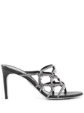 René Caovilla slip-on style sandals - Black