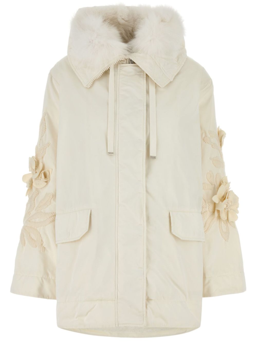 Ermanno Scervino embroidered jacket - White