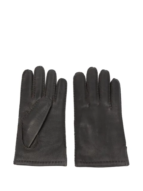 Orciani gants en cuir