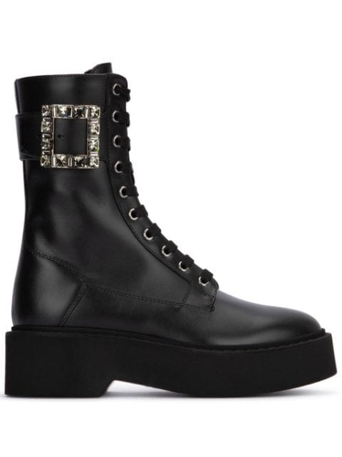 Roger Vivier Viv' Ranger combat boots