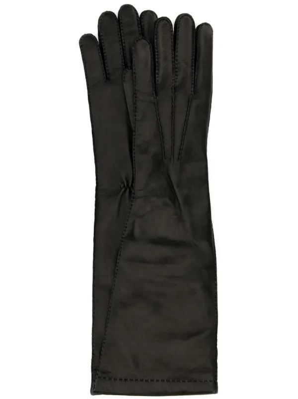 【送料&関税込】Miu Miu Black Nappa Leather Gloves 26653391_56221028_600.jpg