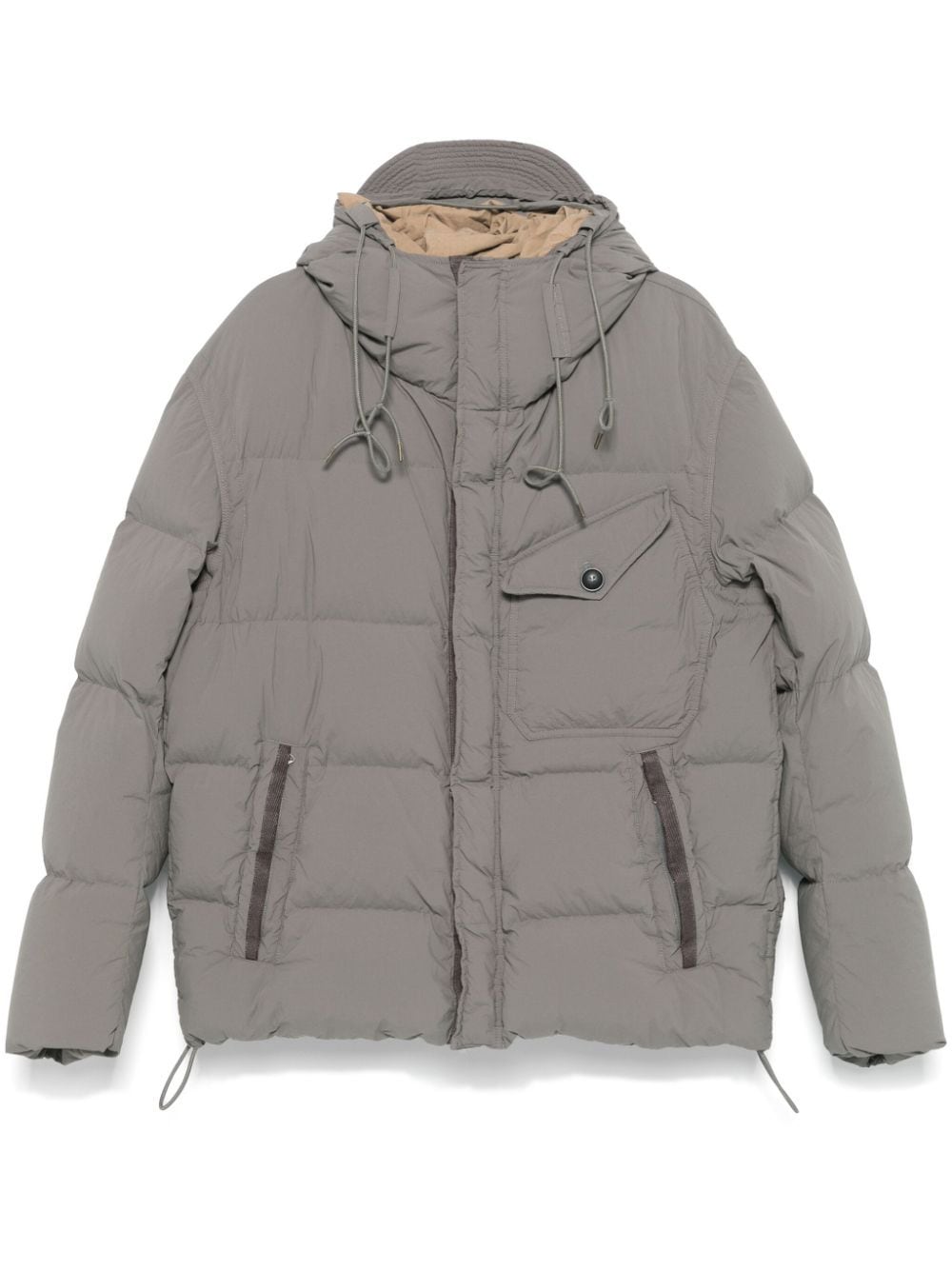 Shop Ten C Survival Jacket In Grey