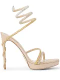 René Caovilla 120mm Margot sandals - Silver