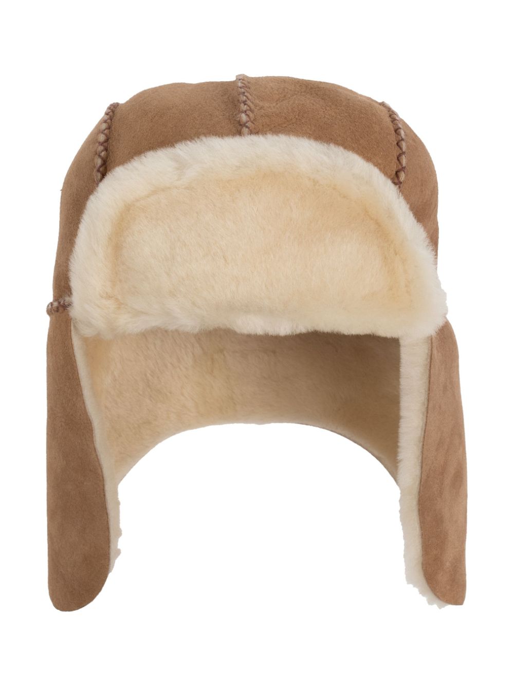 UGG Kids sheepskin trapper - Brown