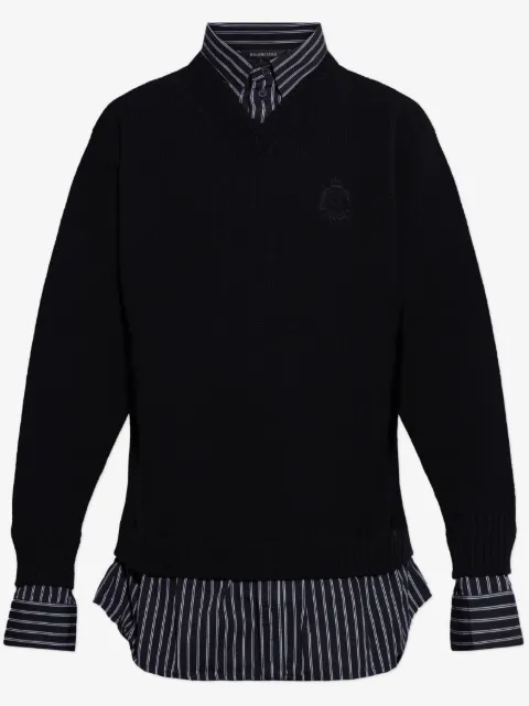 Balenciaga layered sweater