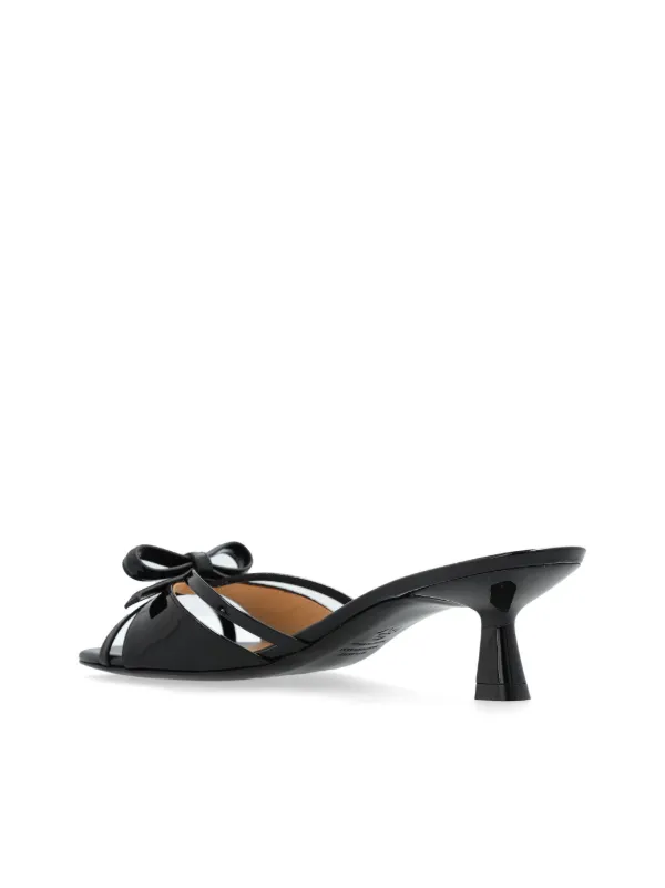 サンダル・ミュール Stuart Weitzman Printed calf hair SW Bow mules (SD458 Q1R) Stuart Weitzman Printed Calf Hair Sw Bow Mules | italist