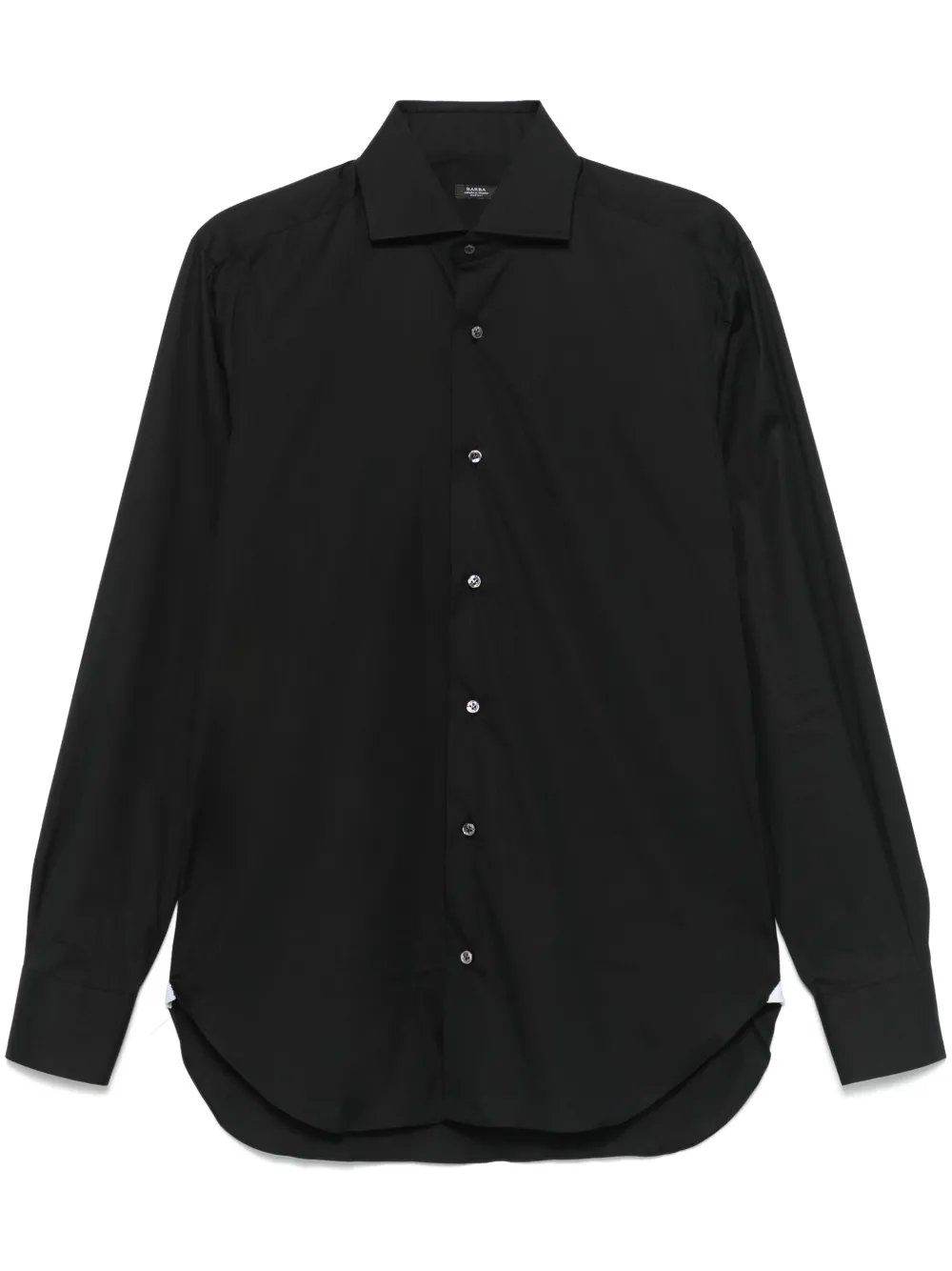 Barba poplin shirt - Black