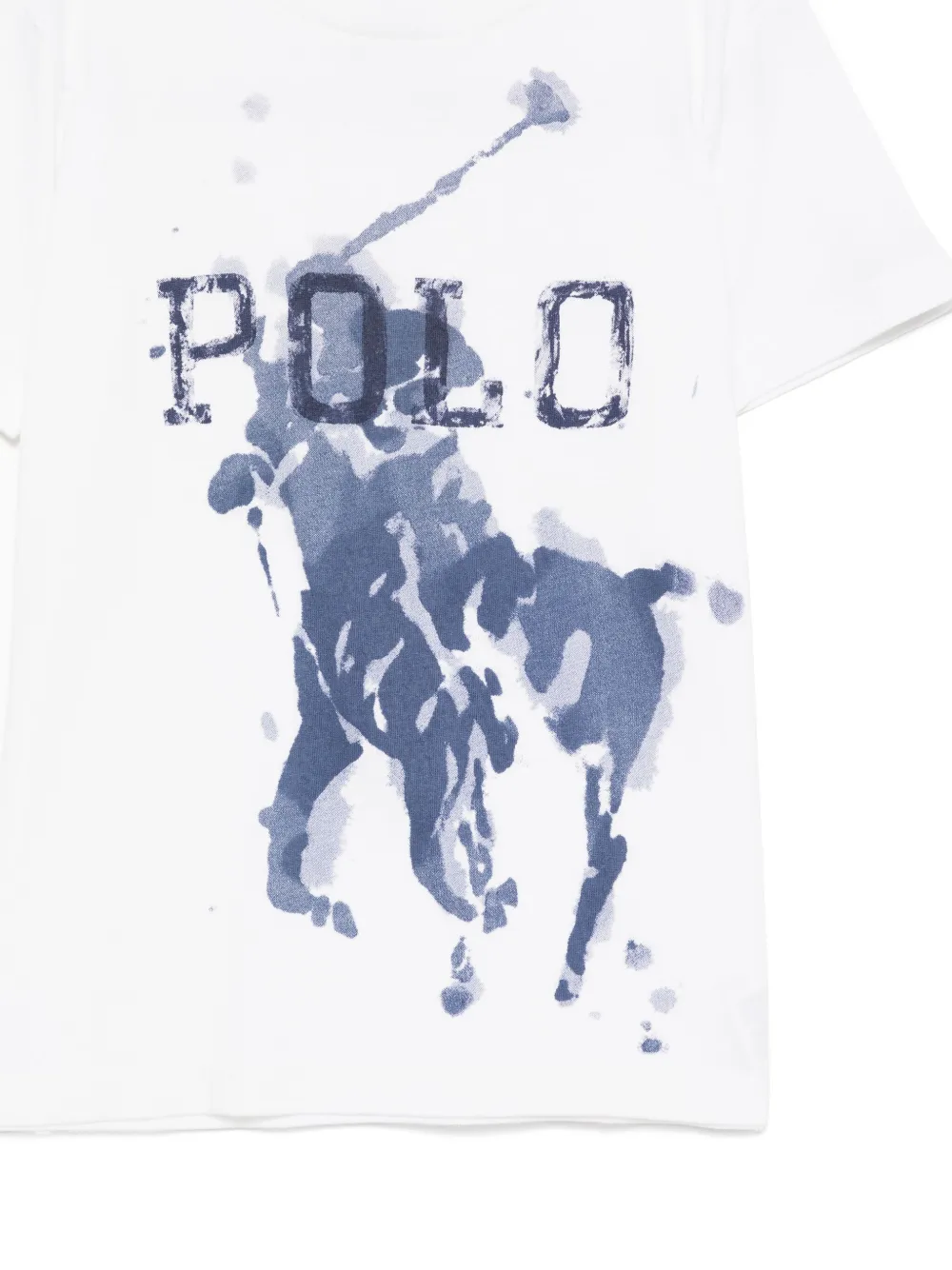 POLO RALPH LAUREN KIDS T-shirt met grafische print Wit