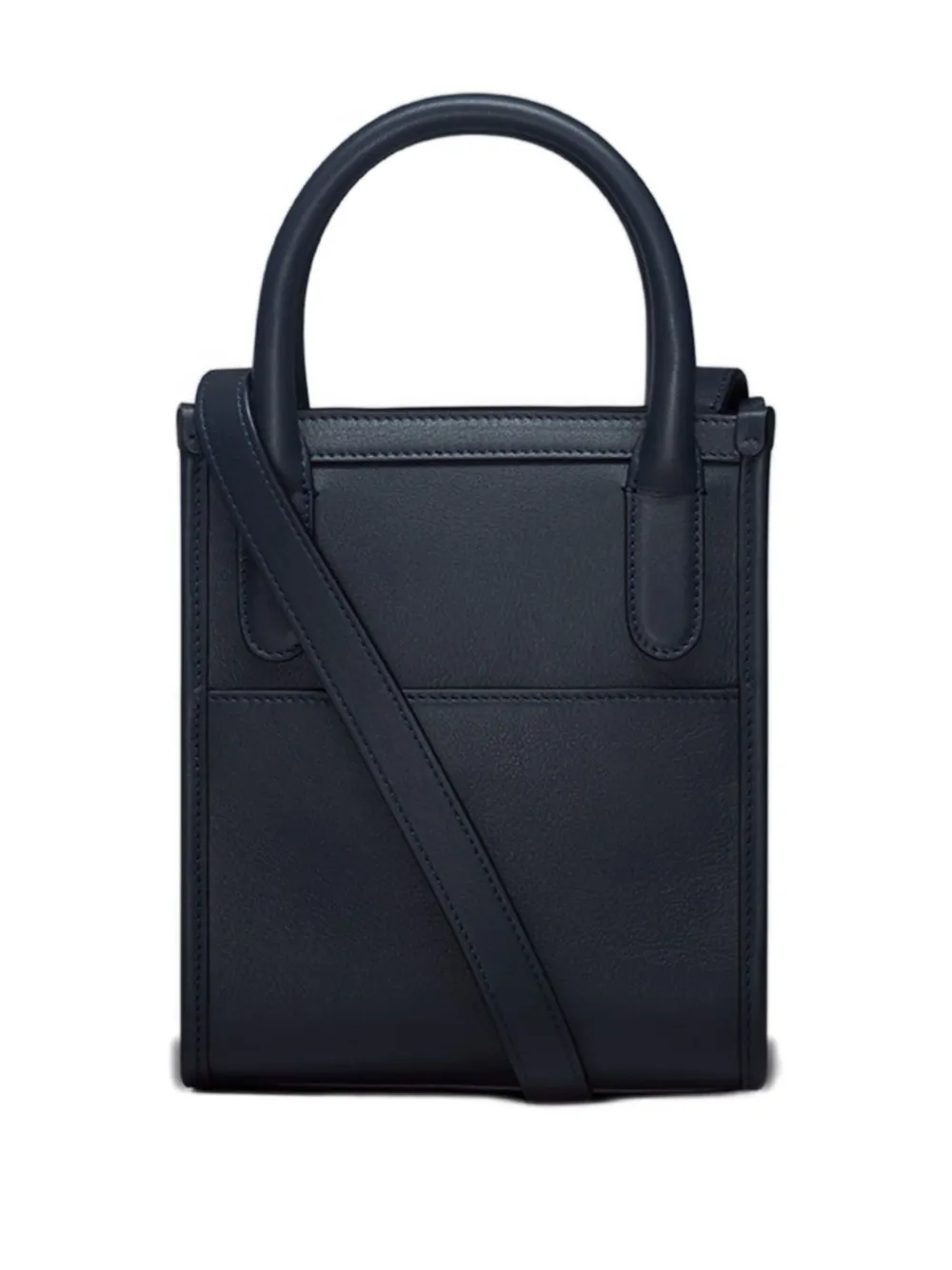 Thom Browne Shopper met strepen - Blauw