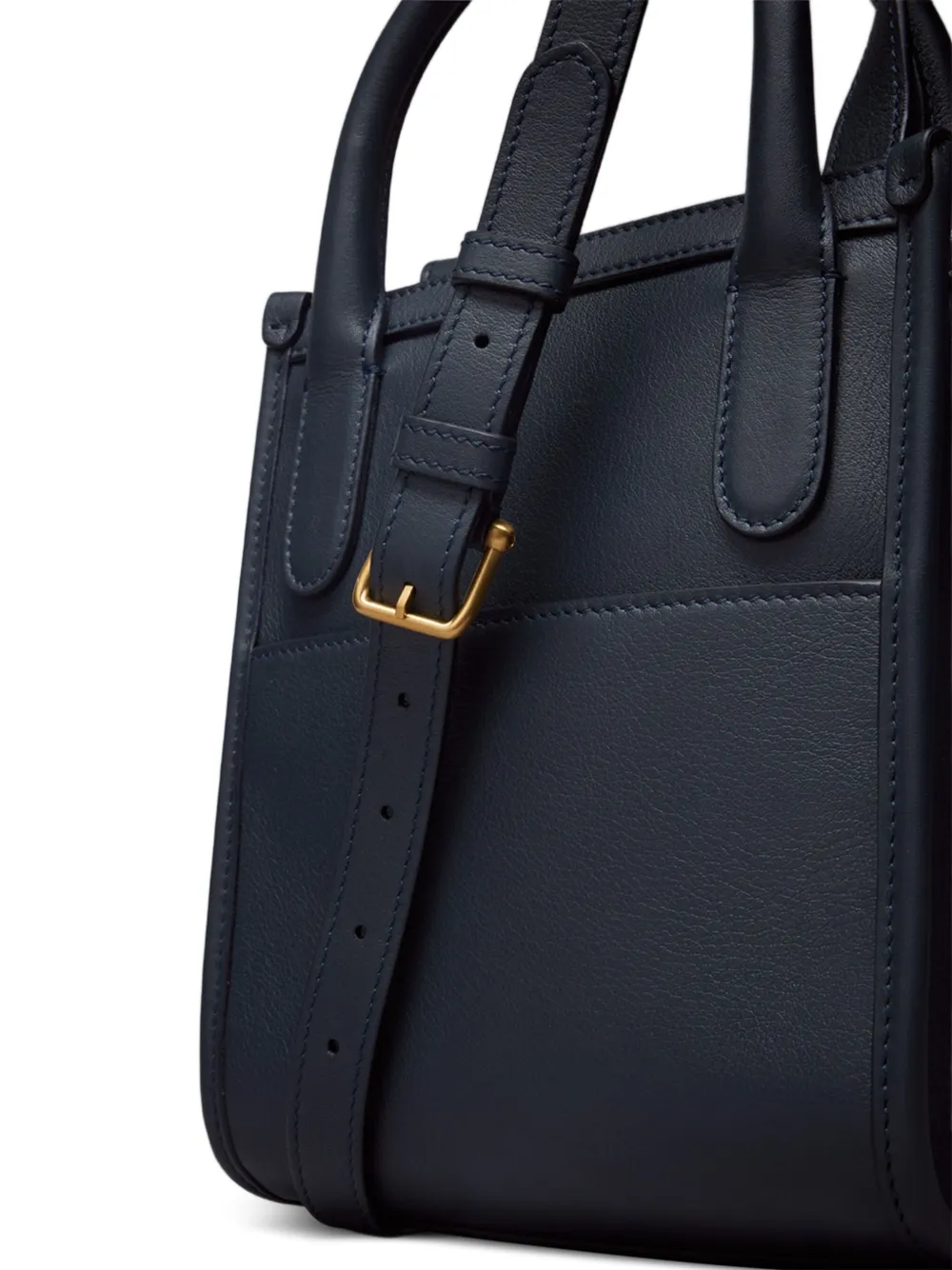 Thom Browne Shopper met strepen Blauw